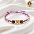 PULSERA LILA VALENTIA | CASA LEON