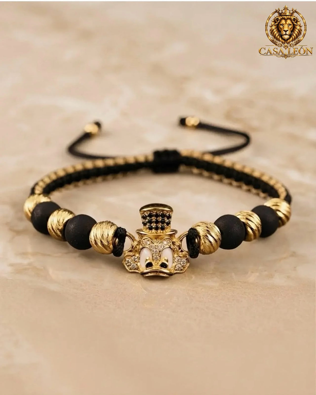 Brazalete tio rico 6mm diamantado | Casa León